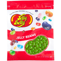 Jelly Belly Lemon Lime Jelly Beans - 1 Pound (16 Ounces) Resealable Bag - Genuine, Official, Straight From The Source