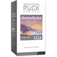 Wolfgang Puck Coffee Soft Pods, Hawaiian Hazelnut, 18 Count (Pack Of 1)