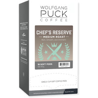 Wolfgang Puck Coffee Soft Pods, Chef's Reserve, 18 Count (Pack Of 1)