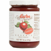 D'Arbo All Natural Seedless Rosehip Fruit Spread, 16 Ounce