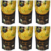 Hethstia Konjac Rice Noodle Healthy Diet, Low Calorie, Low-Carb Miracle Rice Sugar Free, Kosher, Keto And Paleo-Friendly, Vegan, Pre-Cooked And Ready To Eat(Oat Flavor, 9.52 Oz, Pack Of 6)