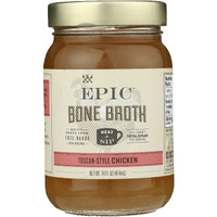 Epic Provisions Tuscan Style Chicken Bone Broth, Keto Friendly, 14 Fluid Ounce (Pack Of 6)