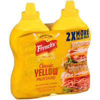 French's Big Value Twin Pack Classic Yellow Mustard, 60 Oz
