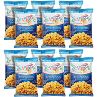 Feel Festive 12-Count Sea Salt Chickpea Garbanzo Beans - Crunchy Balanced Macro Nut Free Multipack Snacks - Non-Gmo Vegan Soy-Free