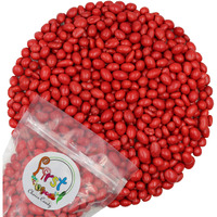 Firstchoicecandy Red Boston Baked Beans Classic Candy Coated Peanuts (3 Pound (Pack Of 1))