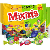 Colombina Mixin's Sweets N' Sours Candy Variety Pack, Individually Wrapped, Gluten-Free, Ideal For Parties, Pinatas, And Holidays, 280 Count Bulk Bag (Pack Of 2)