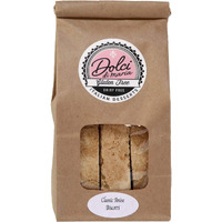Dolci Di Maria Gluten Free Classic Biscotti (Anise) | 6-7 Cookies In A 6.0 Ounce Pack