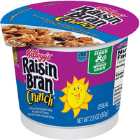 Kellogg's Raisin Bran Crunch Cereal-In-A-Cup-2.8 Oz, 6 Ct