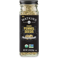 Watkins Organic Fennel Seeds, 1.8 Oz, Pack Of 3