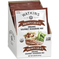 Watkins Organic Brown Gravy Gourmet Seasoning Mix, 0.85 Oz (Pack Of 12)