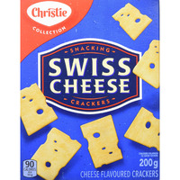 Christie Swiss Cheese Crackers, 200G/7.05 Ounces {Imported From Canada}