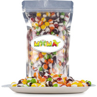 Mima Flavorful Freeze Dried Skittles - (6Oz) Assorted Original Fruit Halloween Candy For Snacking And Sharing - Resealable Bag Of Freeze Dried Rainbow Skittles