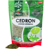 Hanan Lemon Verbena (Cedron) Loose Herbs - Herbal Tea All-Natural Beebrush From Perus Andes Mountains Flavor In Cooking Recipes, Potpourri, Perfumes And Essential Oil, 1.06 Ounce (Pack Of 1)