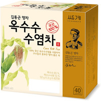 Ssanggye Corn Silk Tea 1.3G X 40 Tea Bags Herbal Premium Tea Refreshing Savory Sweet Flavor 4 Seasons Made In Korea