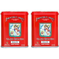 Spanish Smoked Sweet Paprika. (2 Tins) El Angel Brand Since 1880.