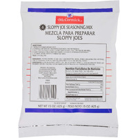 Mccormick Culinary Sloppy Joe Seasoning Mix, 15 Oz - One 15 Ounce Bag Of Sloppy Joe Mix, Perfect With Beef Or Vegetables