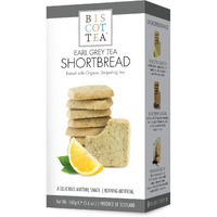 Biscottea Earl Grey Tea Shortbread Cookies (8 Cookies)