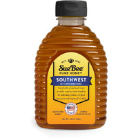 Sue Bee Honey Regional Southwest Usa Honey, Strained, Unfiltered Beekeeper-Owned Co-Op Honey, 24-Ounce
