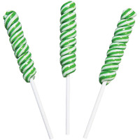 Green Mini Unicorn Pops, Lime Flavor, 24 Count