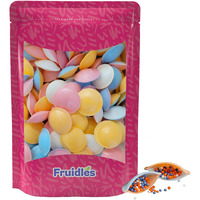 Fruidles Satellite Wafers - Flying Saucer Candy - Treats With Candy Beads Inside - (1.6 Oz)