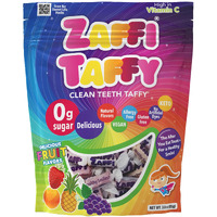 Zollipops Clean Teeth Taffy Variety Pack, 14Pcs, Assorted, 3 Oz (Pack Of 1) - Enjoy Natural Fruit Flavors For A Dental-Friendly Treat