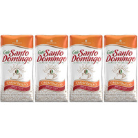Caf   Santo Domingo Caracolillo, 16 Oz Bag, Ground Peaberry Coffee, Medium Roast - Product From The Dominican Republic (Pack Of 4)