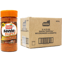 Badia Sazon Tropical With Coriander And Annatto, 6.75 Ounce (Pack Of 6)