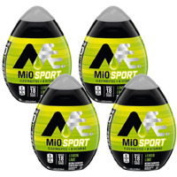 Mio Sport Liquid Water Enhancer, Lemon Lime, 1.62 Ounce, (Pack Of 4)