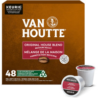 48 Pack Single Serve Van Houtte Medium Roast House Blend K-Cup Pods