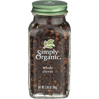 Simply Organic Whole Cloves, Certified Organic | 2.05 Oz | Syzygium Aromaticum (L.) Merr. & L.