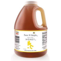 Pure N Simple 100% Pure Honey, 5 Lb (80 Oz) Bulk Size - 2 Pack