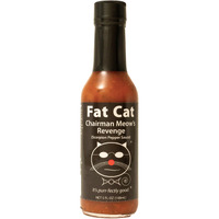 Chairman Meow's Revenge Scorpion Pepper Sauce By Fat Cat Gourmet | Strong & Savory | Great With Grilled Meats, Veggies, Tacos, Dips | Very Hot | Natural, Gluten Free, Vegan & Keto Friendly | 1 Bottle