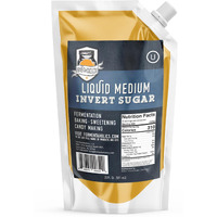 Fermentaholics Liquid Invert Sugar Syrup - 2 Pack - Great For Fermentation, Baking, Sweetening, Candy Making, Ice Cream - 20 Fl Oz - Ferment Hard Seltzer - Inverted Sugar Syrup Resealable Easy Pour Spout