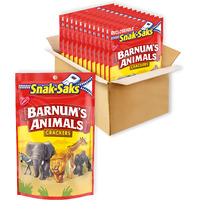 Barnum's Animal Crackers, Snak-Saks, 12 - 8 Oz Packs