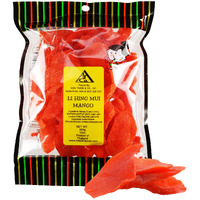 Asia Trans Li Hing Mui Dried Mango | Hawaiian Favorite | Naturally Sweet Dried Fruit Candy With Asian Plum Powder