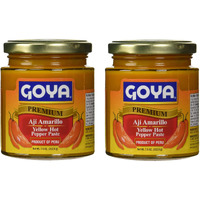 Goya Yellow Hot Pepper Paste 7.5 Oz - Aji Amarillo (2 Pack)