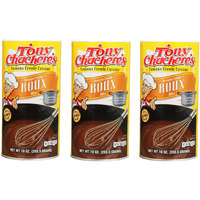 Tony Chachere Instant Gravy Mix, Creole, Roux, 3 Count