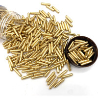 Weraru Gold Pearl Sugar Sprinkles Candy Mixing Size Baking Cake Decorations Cupcake Toppers Cookie Decorating Celebrations Wedding Shower Party Chirstmas Supplies 120G/ 4.2Oz