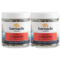 Barnacle Foods Furikake Kelp Seasoning | 2.5 Oz. | Japanese Inspired Rice Seasoning | Seaweed Seasoning For Rice, Seafood, Meats, Salads & Popcorn | Made In Alaska | 2 Pack
