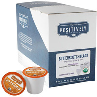Organic Positively Tea Company, Butterscotch Black Tea, K-Cup Compatible, 24 Pods