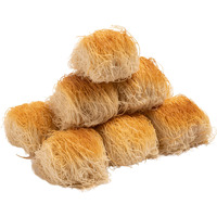 Eastanbul Cup Kataifi Shredded Fillo Dough (Syrup Not Included) Hand Shaped Kadayif Pastry, Kataifi Cups From Staple Syrup Sweetened Turkish Desserts, Shredded Phyllo Dough, Shredded Wheat Cereal 300G