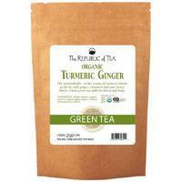 The Republic Of Tea - Organic Turmeric Ginger Green Tea, 250 Bulk Tea Bags, Naturally Caffeinated