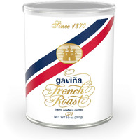 Caf   Gavia French Roast Ground Coffee, 10 Oz Can
