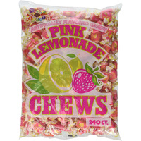 Alberts Fruit Chews Pink Lemonade 240 Count