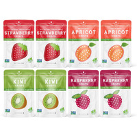 Natures Turn Freeze-Dried Fruit Snacks, Sour Variety, Pack Of 8 (0.53 Oz Each)