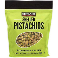 Kirkland Signature Shelled Roasted & Salted Pistachios - 1.5 Lbs