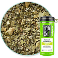 Tiesta Tea - Tasmanian Herbs & Matcha | Lemon Matcha Green Tea | Premuim Loose Leaf Tea Blend | Medium Caffeinated Green Tea | Make Hot Or Iced Tea & Brews Up To 50 Cups - 5 Ounce Refillable Tin