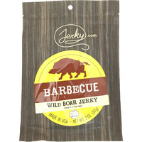 Jerky.Com Exotic Bbq Wild Boar Jerky - Wild Game Meat Snacks, Exotic Snacks, High-Protein, All-Natural, No Added Preservatives - Healthy Snacks For Adults - 1.75 Oz. (Pack Of 1)