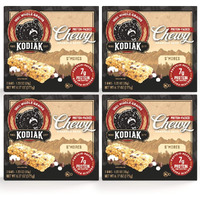 Kodiak Cakes Protein Chewy Granola Bar, S'Mores, (Pack Of 4 Boxes)