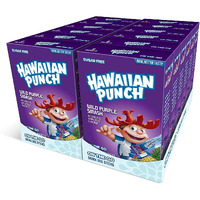 Hawaiian Punch Powder Drink Mix - Sugar Free & Delicious, Excellent Source Of Vitamin C (Wild Purple Smash, 96 Sticks)